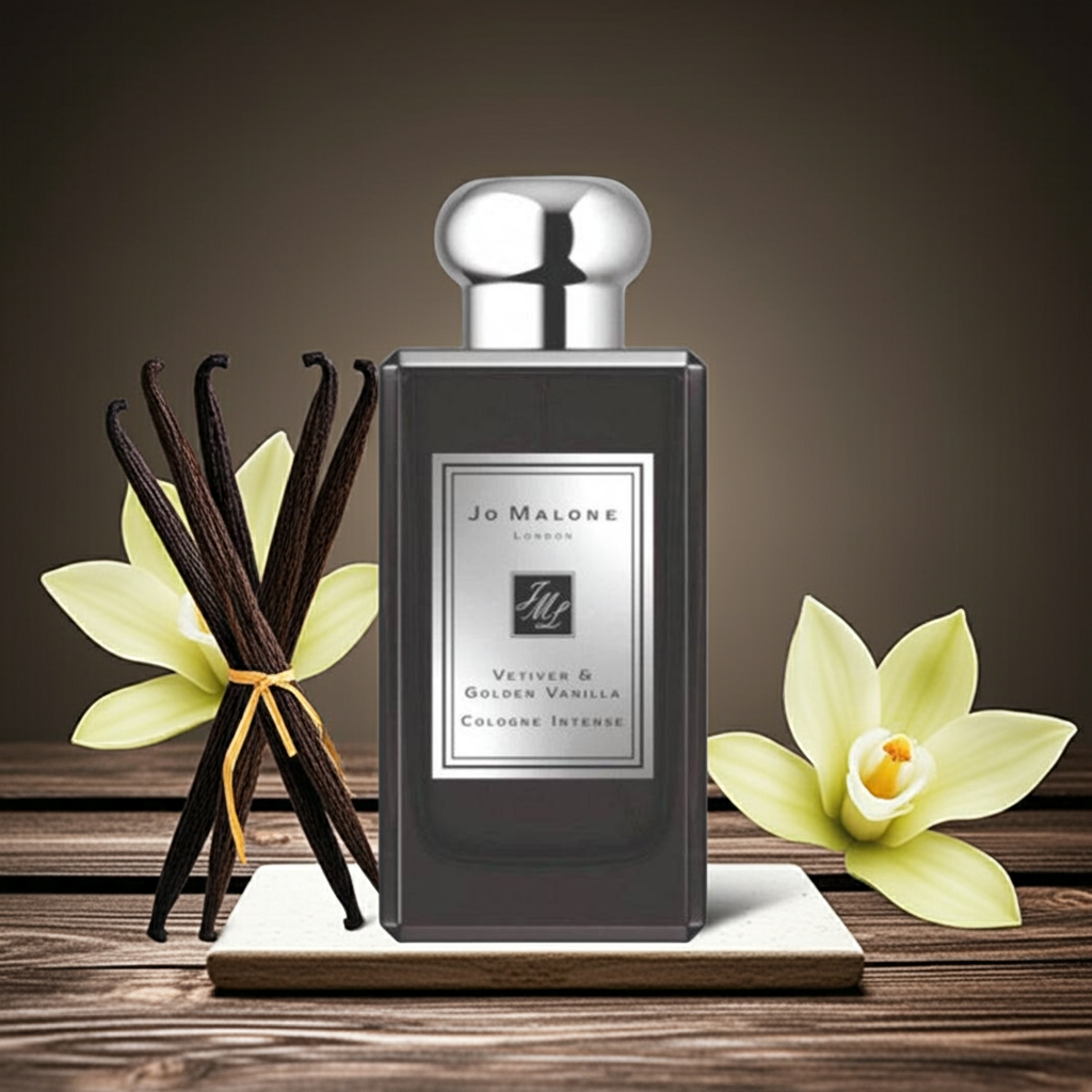 Vetiver y vainilla dorada