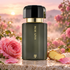 Ramon Monegal Hazy Rose beside a dewy pink rose and cut ginger in a misty garden at sunrise.